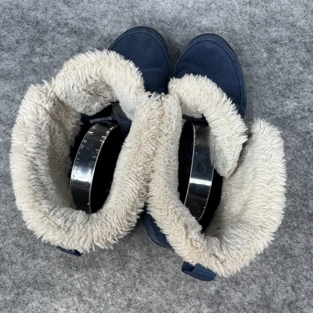 Columbia Boots Womens Sz 7.5 Minx Shorty Omni Heat Insulated Winter Snow Suede